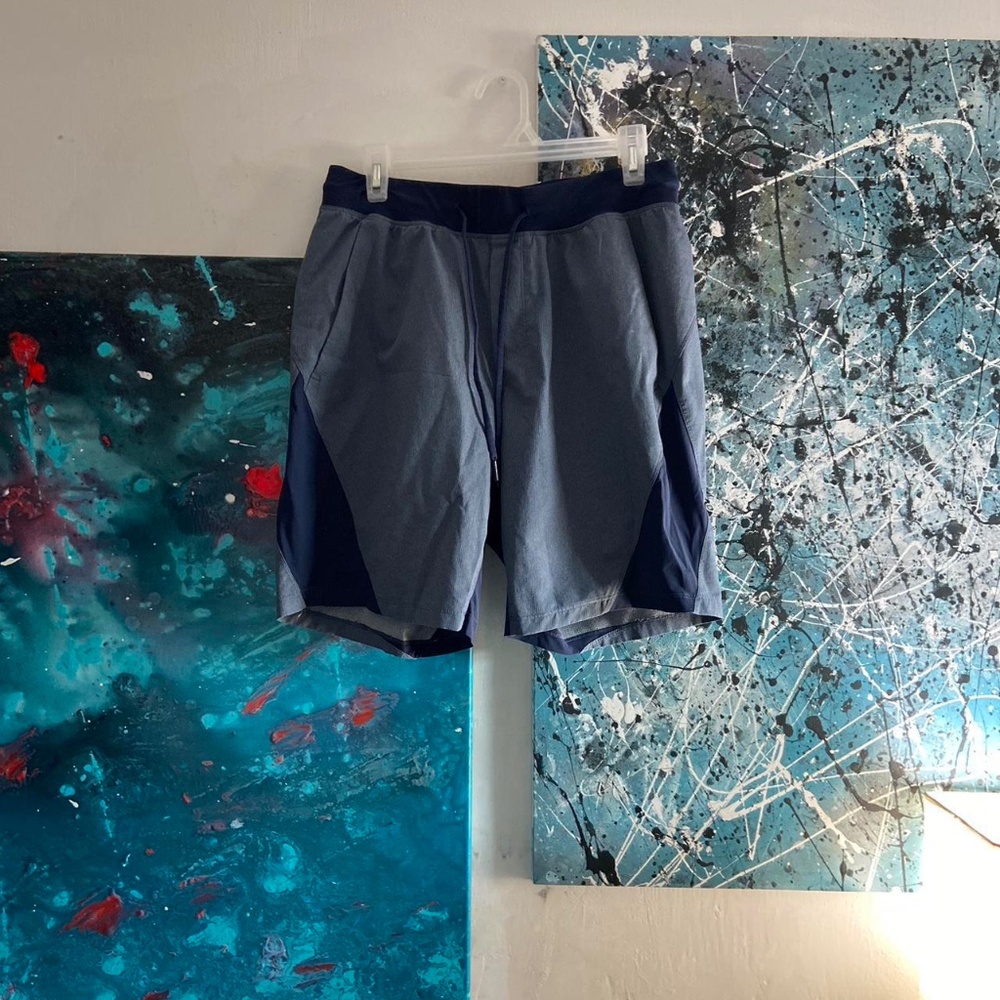 Blue Lululemon Shorts